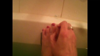 Bath Time for Toes