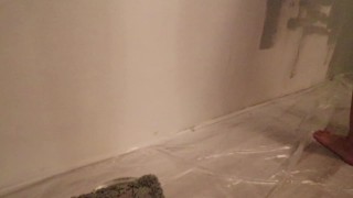 Painting quickie with MILF Claudia Class