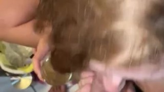 Cock with wine - yum!!!