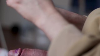 Hot Candle Wax on Cock Head — CBT - Glans Torture with Hot Liquid Candle Wax (and damn they hurt!)
