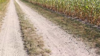 Titten Klatschen beim Wandern