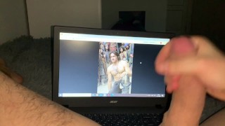 Дрочит толстый хер на Джейка Джилленхола и кончает