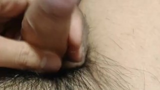 【短小包茎】大学生の寸止め大量発射オナニー