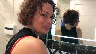 Slut Wife Compares Real Cum And Fake.Tastes Sperm and Shares His Impressions!
