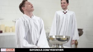 Boys Having Hot Sex On Top Of Altar