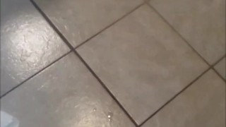 Cumming like a fountain with my toy in slowmo!!