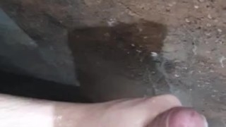 In the shower