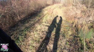 FUCK A PREGNANT HORNY RUSSIAN INTO THE BUSH FUR COAT