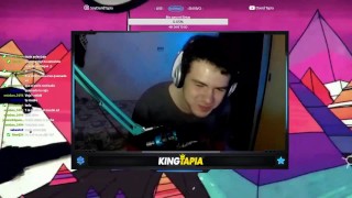 STREAMER SE COME UNA SALCHICHA EN PLENO DIRECTO
