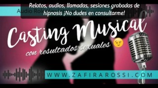 PORN AUDIO ESPECIAL INVIDENTES | ROLEPLAY CASTING MUSICAL | INTERACTIVE ASMR IN SPANISH | SEDUCCION