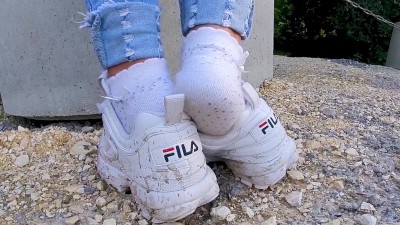 Katis 6 Days Dirty Sweaty Socks And Sweaty Shoes Fila Sneakers ...