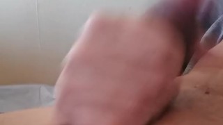 16 Duke Has a Hard Orgasm after Masturbating moaning as he Cums!