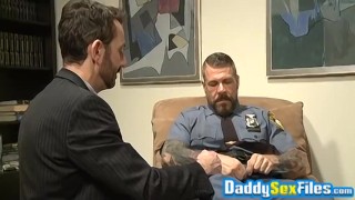 Hunky muscular stud Rocco Steele anal fucks Bryan Slater