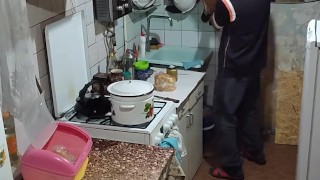 It's good to drink a tasty compote.