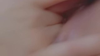 Cumming all over my fingers