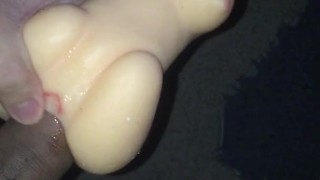 Sex with mini sex doll