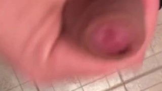 Hot Guy Stroking His Cock Shoots Big Load