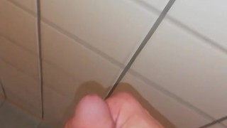 Masturbation in friend shower