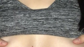 Cute 18 year teen with nice tits