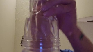 Quickie fleshlight fun