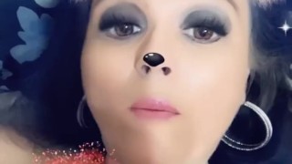 AlisonAuraAllen Smoking Cigarettes as Sexy Milf Mouse