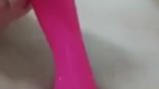 Vibrator Masturbation Bathroom Bubblebath