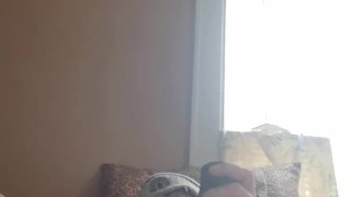 White Boy cumming hard after 2 days of no release