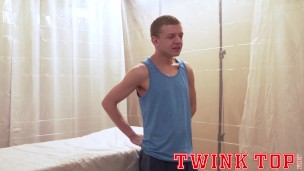 TwinkTop - fucked bareback by cute twink with big cock
