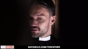 Religious Virgin Ryan Jacobs Confesses To Father Dale Kuda He Craves Cocks