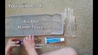 How to Make (and Use) a Homemade Fleshlight - Tutorial