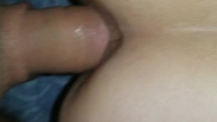 anal Close Up Pussy Cum Bubbles