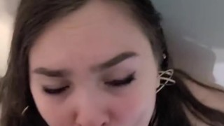 POV Messy Throat Fuck and Facial