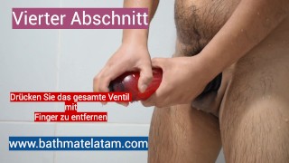 So verwenden Sie Bathmate HYDRO - Schnelle Schritt-für-Schritt-Anleitung