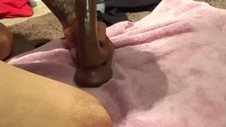 Taking Dildo Deep in my Ass