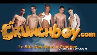 Amazing group sex gang bang amator bareback in PARIS for CRUNCHBOY