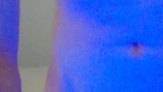 Boy strips naked, sniffs his underwear, edges his dick and cums in a bowl