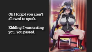[FayGrey] [Gremory mansion pt.1] Akeno takes your servitude test (Joi Ruin Cei Degradation).