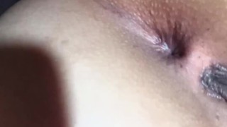 Playing with my ass 