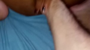 Stepdaughter in first fist fuck