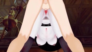 Lady Dimitrescu gets fucked doggystyle, hand job cum on face. Resident Evil Village Hentai.