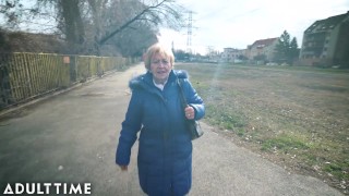 ADULT TIME Big Titted Gilf Gets Fucked By A Lucky Stud
