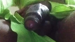 Dick Slanging freeballing after I nutted earlier 