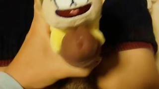 十四松のぬいぐるみに手コキしてもらったよ！オナニー