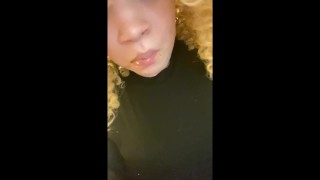 BBW eating more chicken with chatter here and there (ASMR FAIL) 