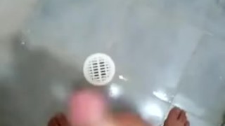 Rika leche en el baño