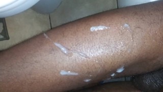 Just now Tuesday A nutted on myself 