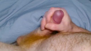 Ginger bear oozing all over his firecrotch bush. @gingerdaddyfox