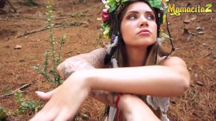 MAMACITAZ - Sara Blonde Hippie latina Colombiana Slut Banging With Young Stranger