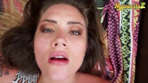 MAMACITAZ - Sara Blonde Hippie latina Colombiana Slut Banging With Young Stranger