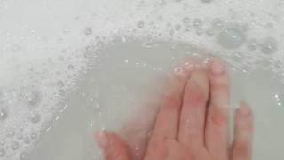 Cleaning My Tired Foot! Gets Right In-between The Toe
